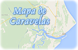 Mapa Caravelas